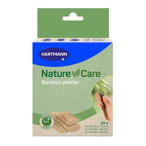Miniaturka artykułu - HARTMANN Nature Care Naturalne plastry bambusowe, 20 szt. KR&Oacute;TKA DATA  01.06.2026