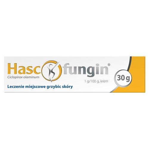 Miniaturka artykułu - HASCOFUNGIN krem przeciwgrzybiczny, 30 g USZKODZONE OPAKOWANIE TEKTUROWE