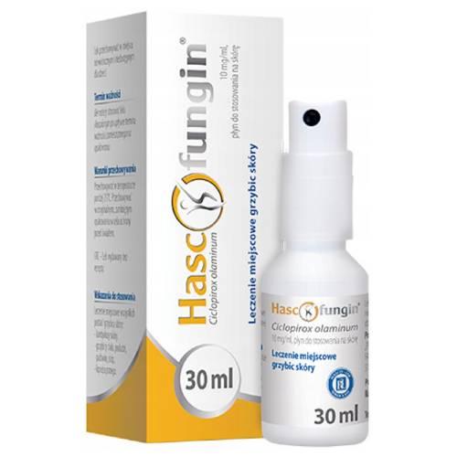 Zdjęcie produktu - HASCOFUNGIN Płyn przeciwgrzybiczny na skórę, 30ml