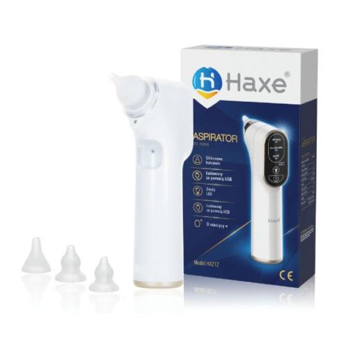 Miniaturka artykułu - HAXE Elektryczny aspirator do nosa dla niemowląt HX212