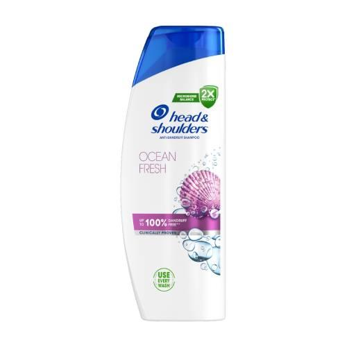 Miniaturka artykułu - Head&Shoulders Ocean Fresh Szampon przeciwłupieżowy, 400ml