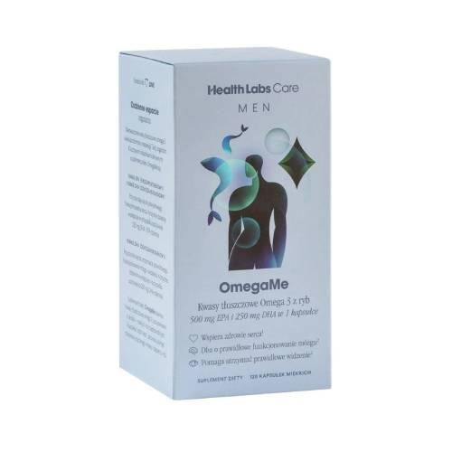 Miniaturka artykułu - Health Labs Care Men OmegaMe, 120 kaps.