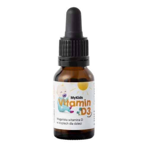 Miniaturka artykułu - Health Labs Care MyKids Vitamin D3 krople, 9,7ml