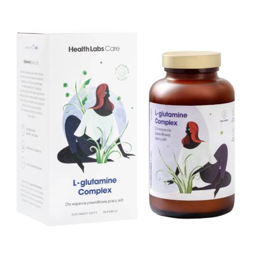 Miniaturka artykułu - Health Labs L-Glutamine Complex, 210g