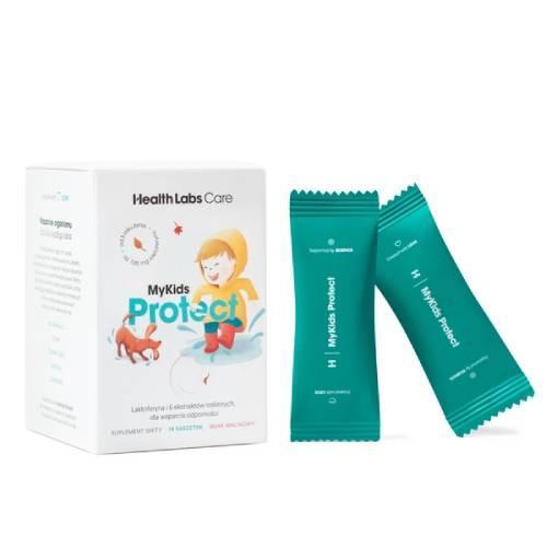 Miniaturka artykułu - Health Labs MyKids Protect, 14 sasz. KR&Oacute;TKA DATA  30.09.2026