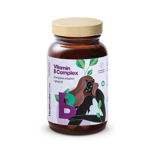 Miniaturka artykułu - Health Labs Vitamin B Complex, 60 kapsułek