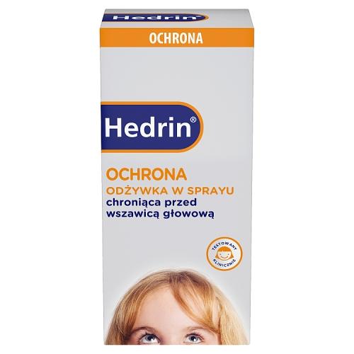 Miniaturka artykułu - Hedrin Ochrona Odżywka w sprayu chroniąca przed wszawicą głowową, 100 ml