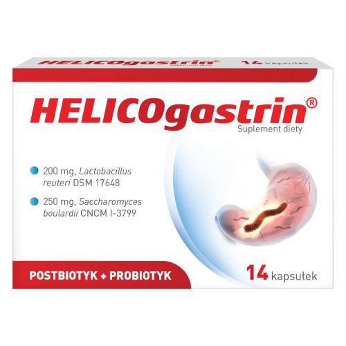 Miniaturka artykułu - HelicoGastrin, 14 kaps.