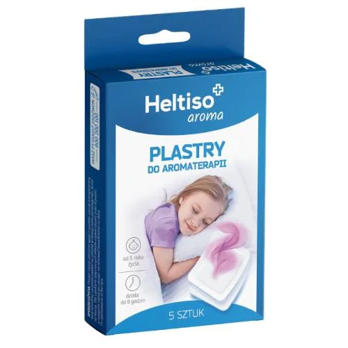 Miniaturka artykułu - Heltiso aroma Plastry do aromaterapii dla dzieci, 5 szt.