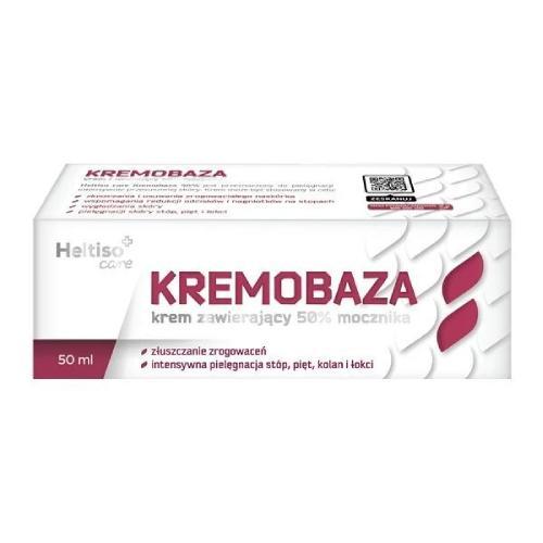 Miniaturka artykułu - Heltiso Care Kremobaza Krem 50% mocznika, 50ml BRAK OPAKOWANIA TEKTUROWEGO