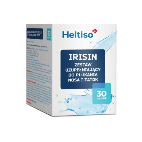 Miniaturka artykułu - Heltiso Irisin Zestaw uzupełniający do płukania nosa i zatok, 30 saszetek USZKODZONE OPAKOWANIE/ BRAK 1 SZT