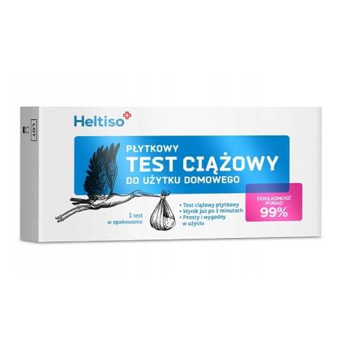 Miniaturka artykułu - HELTISO Test ciążowy szybki i czuły - 1szt.