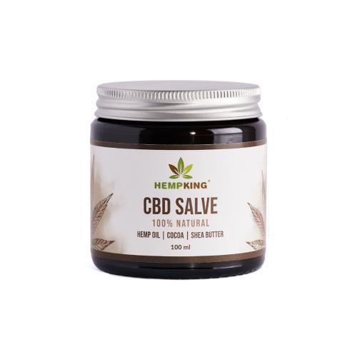 Miniaturka artykułu - HEMPKING CBD Salve Maść konopna, 100ml