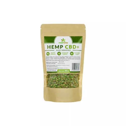 Miniaturka artykułu - HEMPKING Susz Konopny HEMP CBD+ 40g