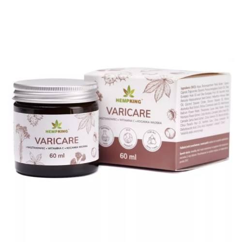 Miniaturka artykułu - HEMPKING Varicare Maść na naczynka, 60 ml