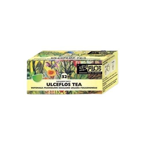 Miniaturka artykułu - Herba-Flos Ulceflos Tea 32 na układ pokarmowy, 20 sasz. x 2 g