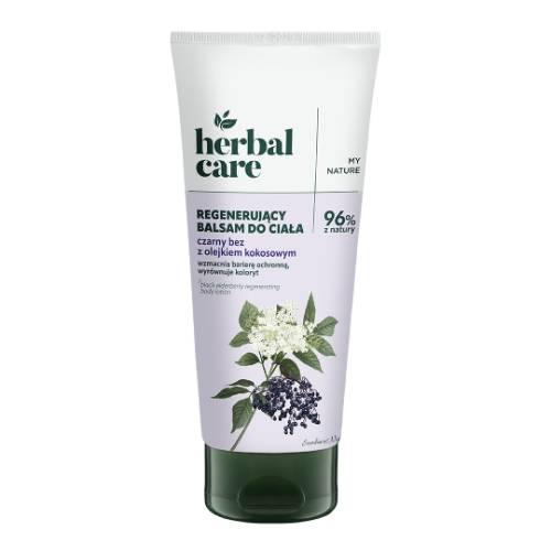 Miniaturka artykułu - Farmona Herbal Care Regenerujący balsam do ciała Czarny bez, 200 ml
