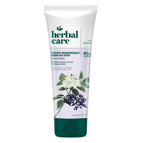 Miniaturka artykułu - Herbal Care Czarny bez Mocno regenerujący krem do st&oacute;p, 100 ml