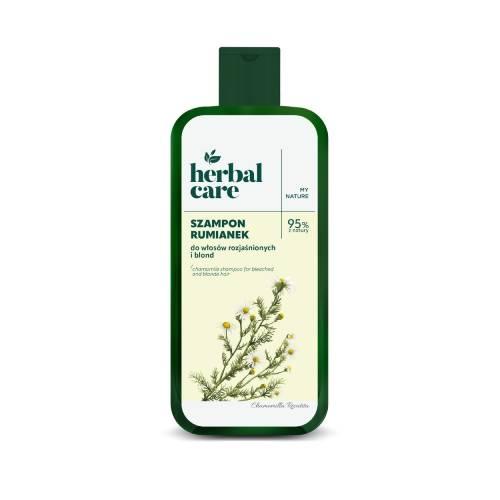 Miniaturka artykułu - Farmona Herbal Care Szampon do włos&oacute;w rozjaśnionych i blond Rumianek, 330 ml