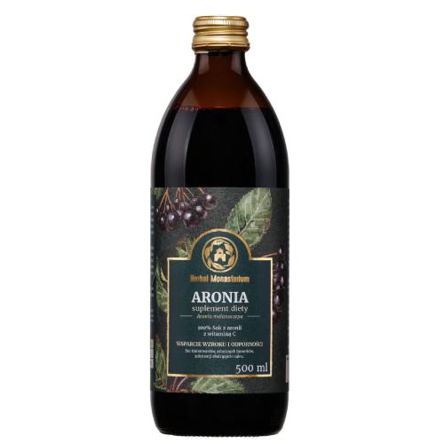 Miniaturka artykułu - HERBAL MONASTERIUM Sok z Aronii - 500ml