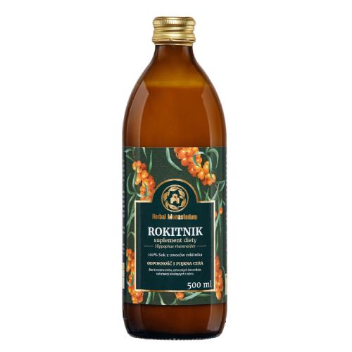 Miniaturka artykułu - Herbal Monasterium Sok z Rokitnika - 500ml