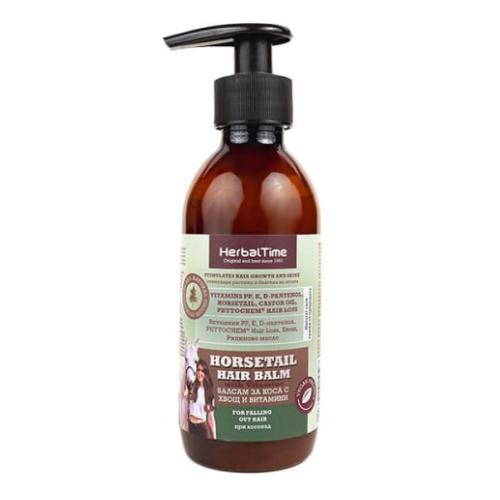 Miniaturka artykułu - Herbal Time Horsetail Balsam do włosów ze skrzypem polnym i witaminami, 240 ml