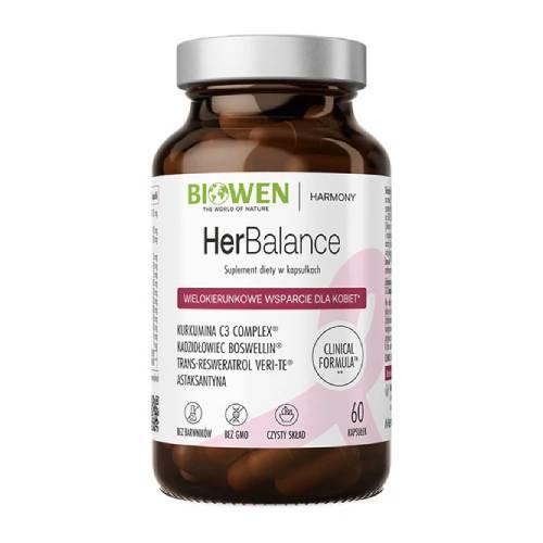Miniaturka artykułu - Biowen HerBalance, 60 kaps.