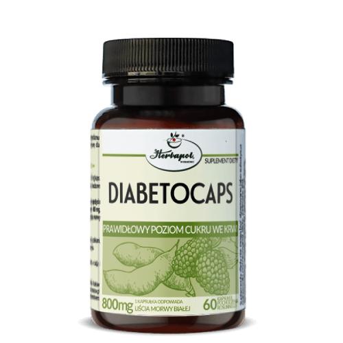 Miniaturka artykułu - HERBAPOL Diabetocaps, 60kaps.
