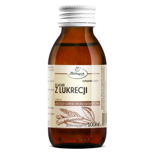 Miniaturka artykułu - HERBAPOL Eliksir z lukrecji, 100ml