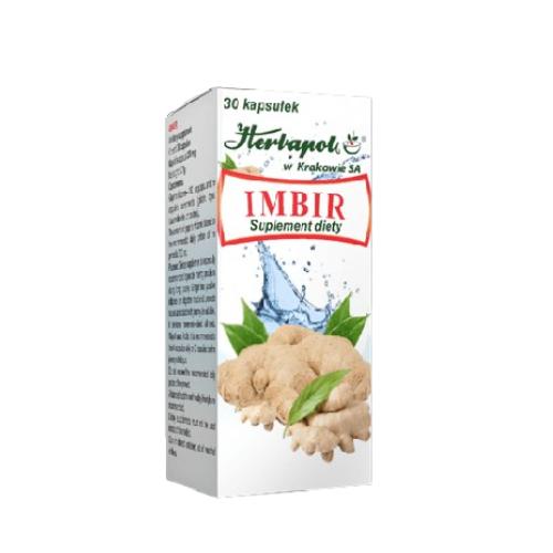 Miniaturka artykułu - Imbir, 30 kaps.