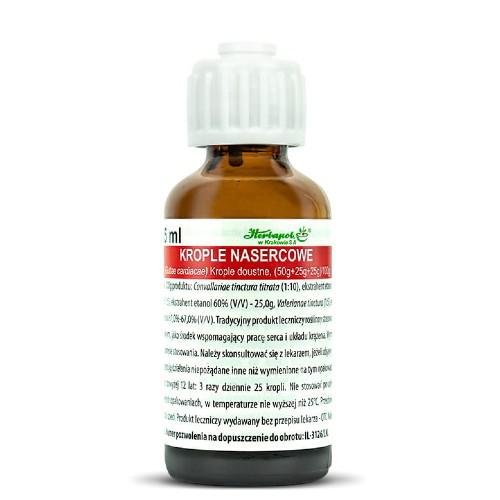 Miniaturka artykułu - Herbapol Krople nasercowe krople - 35 ml 