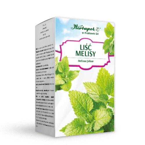 Miniaturka artykułu - HERBAPOL Liść melisy Fix, 25 saszetek
