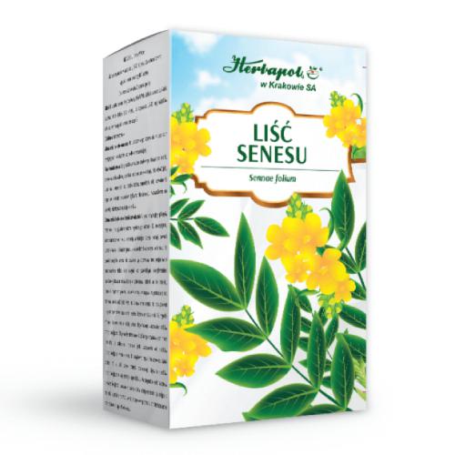 Miniaturka artykułu - HERBAPOL Liść Sensu, 25 saszetek