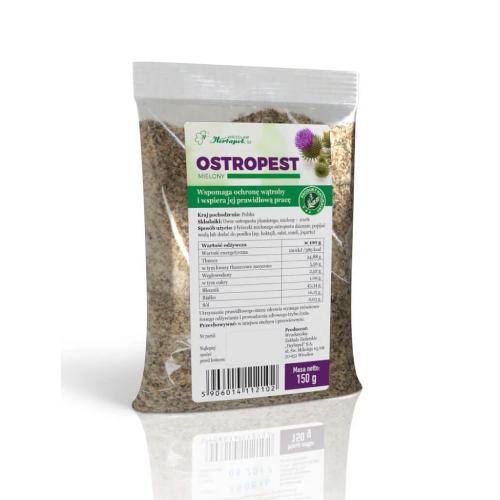Miniaturka artykułu - HERBAPOL Ostropest mielony, 150g