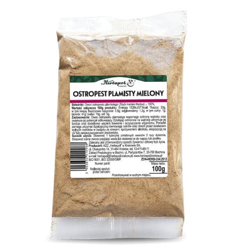 Miniaturka artykułu - HERBAPOL Ostropest plamisty mielony, 100g