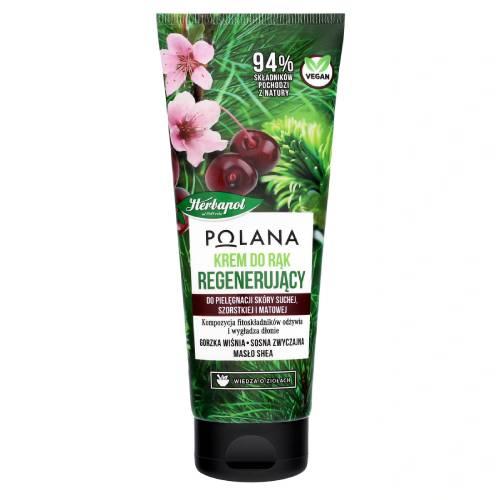 HERBAPOL Regenerujący krem do rąk Sosna i Gorzka Wiśnia, 75ml
