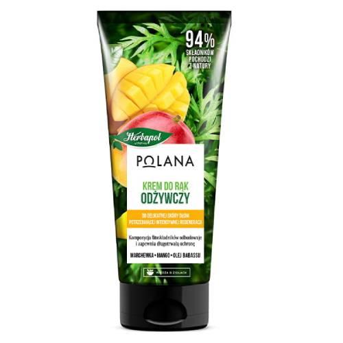 HERBAPOL Krem do rąk odżywczy Marchewka i Mango, 50ml