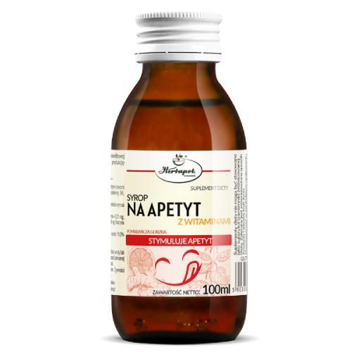 Miniaturka artykułu - HERBAPOL Syrop na apetyt, 100ml