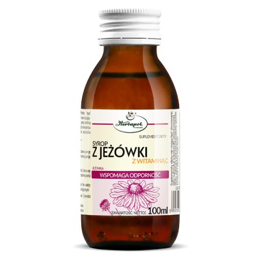 Zdjęcie produktu - HERBAPOL Syrop z jeżówki z witaminą C, 100ml
