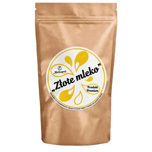 Miniaturka artykułu - Herbapol Złote Mleko mieszanka w postaci proszku, 200 g