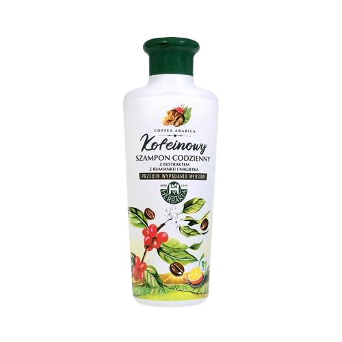 Miniaturka artykułu - Herbaria Szampon kofeinowy z ekstraktem rumianku i nagietka, 250 ml