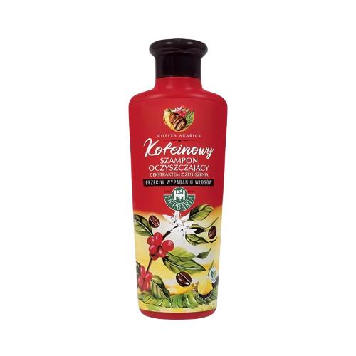 Miniaturka artykułu - Herbaria Szampon kofeinowy z żeń-szeniem, 250 ml
