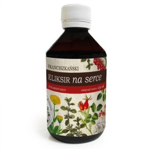 Miniaturka artykułu - Herbarium Franciszkański eliksir na serce, 250 ml