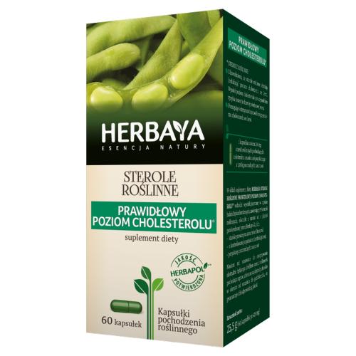 Miniaturka artykułu - HERBAYA Sterole roślinne, 60 kaps.