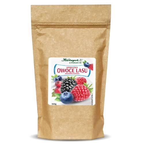 Miniaturka artykułu - Herbapol Herbatka Owoce Lasu, 100 g