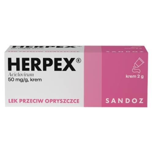 Miniaturka artykułu - Herpex krem, 2 g