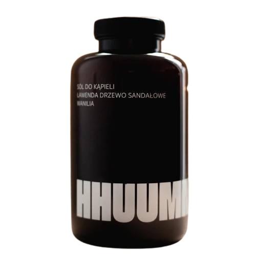 Miniaturka artykułu - HHUUMM S&oacute;l do kąpieli lawenda, drzewo sandałowe i wanilia, 450g