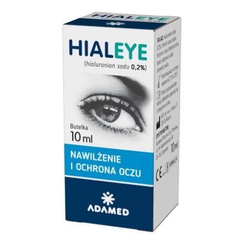 Miniaturka artykułu - HIALEYE Krople do oczu  0,2% - 10 ml 