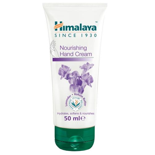 Miniaturka artykułu - HIMALAYA HERBALS Krem do rąk odżywczy, nawilżająco - wygładzający - 50 ml