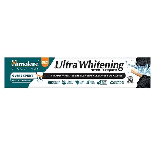 Miniaturka artykułu - HIMALAYA Pasta do zęb&oacute;w Ultra Whitening, 75ml